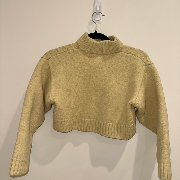 Aritzia Sweaters - ARITZIA Wilfred Yellow Sweater